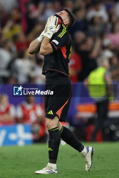 2024-07-09 - Munich , Germany 09.07.2024: Unai Simon of Spain during the UEFA EURO 2024 semi-finals, football match between Spain vs France at Munich Football Allianz Arena - UEFA EURO 2024 - SEMIFINALS - SPAIN VS FRANCE  - UEFA EUROPEAN - SOCCER