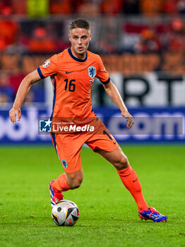 2024-07-10 - Joey Veerman of the Netherlands during the UEFA Euro 2024, Semi-finals football match between Netherlands and England on 10 July 2024 at Signal Iduna Park in Dortmund, Germany - FOOTBALL - EURO 2024 - 1/2 - NETHERLANDS V ENGLAND - UEFA EUROPEAN - SOCCER