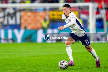 2024-07-10 - Phil Foden of England during the UEFA Euro 2024, Semi-finals football match between Netherlands and England on 10 July 2024 at Signal Iduna Park in Dortmund, Germany - FOOTBALL - EURO 2024 - 1/2 - NETHERLANDS V ENGLAND - UEFA EUROPEAN - SOCCER