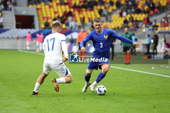 2024-09-10 - Nail Omerovic (BOS), Quentin Merlin (FRA) during the UEFA Under 21 Championship 2025, Qualifying, Group H football match between France and Bosnia and Herzegovina on 10 September 2024 at MMArena in Le Mans, France - FOOTBALL - UEFA U21 EURO 2025 - QUALIFYING - FRANCE V BOSNIA AND HERZEGOVINA - UEFA EUROPEAN - SOCCER