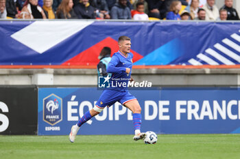 2024-09-10 - Quentin Merlin (FRA) during the UEFA Under 21 Championship 2025, Qualifying, Group H football match between France and Bosnia and Herzegovina on 10 September 2024 at MMArena in Le Mans, France - FOOTBALL - UEFA U21 EURO 2025 - QUALIFYING - FRANCE V BOSNIA AND HERZEGOVINA - UEFA EUROPEAN - SOCCER