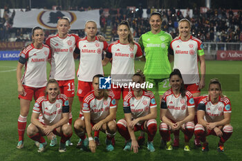 2024-01-24 - FC Bayern Munchen line up for a team photograph during the day 5 Group C of the UEFA Women's Champions League between A.S. Roma vs F.C. Bayern Munchen, 24 January 2024 at the Stadio Tre Fontane in Rome, Italy. - AS ROMA VS FC BAYERN MüNCHEN - UEFA CHAMPIONS LEAGUE WOMEN - SOCCER