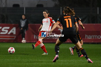 2024-01-24 - Tuva Hansen of FC Bayern Munchen during the day 5 Group C of the UEFA Women's Champions League between A.S. Roma vs F.C. Bayern Munchen, 24 January 2024 at the Stadio Tre Fontane in Rome, Italy. - AS ROMA VS FC BAYERN MüNCHEN - UEFA CHAMPIONS LEAGUE WOMEN - SOCCER