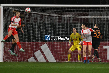2024-01-24 - Lea Schuller of FC Bayern Munchen score 1-1 during the day 5 Group C of the UEFA Women's Champions League between A.S. Roma vs F.C. Bayern Munchen, 24 January 2024 at the Stadio Tre Fontane in Rome, Italy. - AS ROMA VS FC BAYERN MüNCHEN - UEFA CHAMPIONS LEAGUE WOMEN - SOCCER