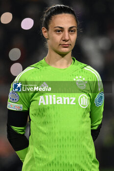2024-01-24 - Maria-Luisa Grohs of FC Bayern Munchen during the day 5 Group C of the UEFA Women's Champions League between A.S. Roma vs F.C. Bayern Munchen, 24 January 2024 at the Stadio Tre Fontane in Rome, Italy. - AS ROMA VS FC BAYERN MüNCHEN - UEFA CHAMPIONS LEAGUE WOMEN - SOCCER