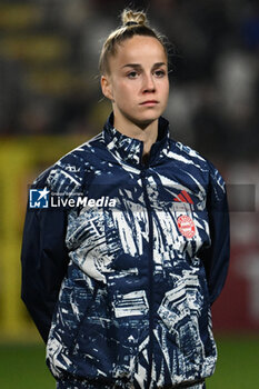 2024-01-24 - Giulia Gwinn of FC Bayern Munchen during the day 5 Group C of the UEFA Women's Champions League between A.S. Roma vs F.C. Bayern Munchen, 24 January 2024 at the Stadio Tre Fontane in Rome, Italy. - AS ROMA VS FC BAYERN MüNCHEN - UEFA CHAMPIONS LEAGUE WOMEN - SOCCER