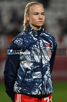 2024-01-24 - Pernille Harder of FC Bayern Munchen during the day 5 Group C of the UEFA Women's Champions League between A.S. Roma vs F.C. Bayern Munchen, 24 January 2024 at the Stadio Tre Fontane in Rome, Italy. - AS ROMA VS FC BAYERN MüNCHEN - UEFA CHAMPIONS LEAGUE WOMEN - SOCCER