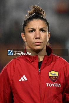 2024-01-24 - Elisa Bartoli of A.S. Roma Women during the day 5 Group C of the UEFA Women's Champions League between A.S. Roma vs F.C. Bayern Munchen, 24 January 2024 at the Stadio Tre Fontane in Rome, Italy. - AS ROMA VS FC BAYERN MüNCHEN - UEFA CHAMPIONS LEAGUE WOMEN - SOCCER