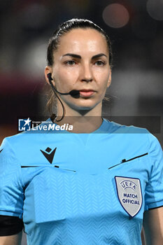 2024-01-24 - Assistant Referee Anita Vad (HUN) during the day 5 Group C of the UEFA Women's Champions League between A.S. Roma vs F.C. Bayern Munchen, 24 January 2024 at the Stadio Tre Fontane in Rome, Italy. - AS ROMA VS FC BAYERN MüNCHEN - UEFA CHAMPIONS LEAGUE WOMEN - SOCCER