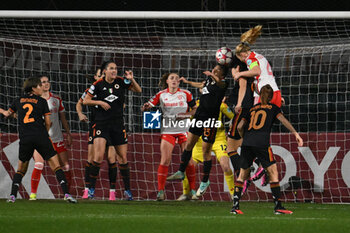 2024-01-24 - Glodis Viggosdottir of FC Bayern Munchen during the day 5 Group C of the UEFA Women's Champions League between A.S. Roma vs F.C. Bayern Munchen, 24 January 2024 at the Stadio Tre Fontane in Rome, Italy. - AS ROMA VS FC BAYERN MüNCHEN - UEFA CHAMPIONS LEAGUE WOMEN - SOCCER