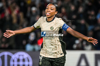 2024-01-24 - Grace GEYORO of PSG celebrates his goal during the UEFA Women's Champions League, Group C football match between Paris Saint-Germain and AFC Ajax on January 24, 2024 at Parc des Princes stadium in Paris, France - FOOTBALL - WOMEN'S CHAMPIONS LEAGUE - PARIS SG V AJAX - UEFA CHAMPIONS LEAGUE WOMEN - SOCCER