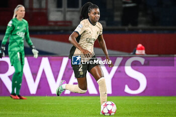 2024-01-24 - Thiniba SAMOURA of PSG during the UEFA Women's Champions League, Group C football match between Paris Saint-Germain and AFC Ajax on January 24, 2024 at Parc des Princes stadium in Paris, France - FOOTBALL - WOMEN'S CHAMPIONS LEAGUE - PARIS SG V AJAX - UEFA CHAMPIONS LEAGUE WOMEN - SOCCER