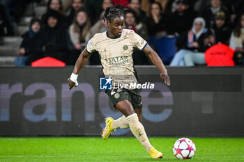 2024-01-24 - Tabitha CHAWINGA of PSG during the UEFA Women's Champions League, Group C football match between Paris Saint-Germain and AFC Ajax on January 24, 2024 at Parc des Princes stadium in Paris, France - FOOTBALL - WOMEN'S CHAMPIONS LEAGUE - PARIS SG V AJAX - UEFA CHAMPIONS LEAGUE WOMEN - SOCCER