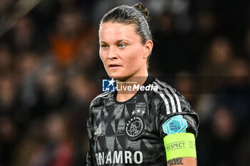 2024-01-24 - Sherida SPITSE of Amsterdam during the UEFA Women's Champions League, Group C football match between Paris Saint-Germain and AFC Ajax on January 24, 2024 at Parc des Princes stadium in Paris, France - FOOTBALL - WOMEN'S CHAMPIONS LEAGUE - PARIS SG V AJAX - UEFA CHAMPIONS LEAGUE WOMEN - SOCCER
