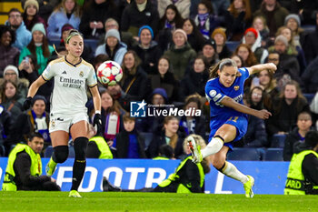 2024-01-25 - Guro Reiten (11) of Chelsea during the UEFA Women's Champions League, Group D football match between Chelsea and Real Madrid on 24 January 2024 at Stamford Bridge in London, England - FOOTBALL - WOMEN'S CHAMPIONS LEAGUE - CHELSEA V REAL MADRID - UEFA CHAMPIONS LEAGUE WOMEN - SOCCER