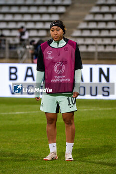2024-01-30 - Lauren James of Chelsea warms up ahead of the UEFA Women's Champions League, Group D football match between Paris FC and Chelsea on January 30, 2024 at Sebastien Charlety stadium in Paris, France - FOOTBALL - WOMEN'S CHAMPIONS LEAGUE - PARIS FC V CHELSEA - UEFA CHAMPIONS LEAGUE WOMEN - SOCCER