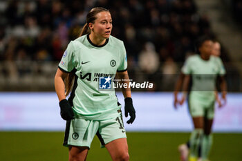 2024-01-30 - Fran Kirby of Chelsea reacts during the UEFA Women's Champions League, Group D football match between Paris FC and Chelsea on January 30, 2024 at Sebastien Charlety stadium in Paris, France - FOOTBALL - WOMEN'S CHAMPIONS LEAGUE - PARIS FC V CHELSEA - UEFA CHAMPIONS LEAGUE WOMEN - SOCCER