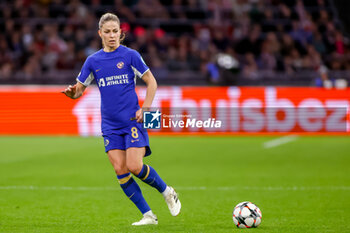 2024-03-19 - Melanie Leupolz of Chelsea during the UEFA Women's Champions League, Quarter-finals, 1st leg football match between AFC Ajax and Chelsea FC on March 19, 2024 at Johan Cruijff ArenA in Amsterdam, Netherlands - FOOTBALL - WOMEN'S CHAMPIONS LEAGUE - AJAX V CHELSEA - UEFA CHAMPIONS LEAGUE WOMEN - SOCCER