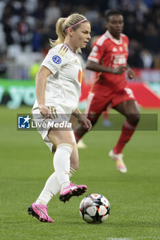 2024-03-27 - Eugenie Le Sommer of Lyon during the UEFA Women's Champions League, Quarter-finals, 2nd leg football match between Olympique Lyonnais and SL Benfica on March 27, 2024 at Groupama stadium in Decines-Charpieu near Lyon, France - FOOTBALL - WOMEN'S CHAMPIONS LEAGUE - LYON V BENFICA - UEFA CHAMPIONS LEAGUE WOMEN - SOCCER