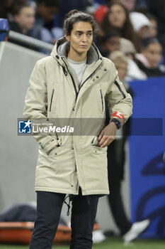 2024-03-27 - Coach of Benfica Filipa Patao during the UEFA Women's Champions League, Quarter-finals, 2nd leg football match between Olympique Lyonnais and SL Benfica on March 27, 2024 at Groupama stadium in Decines-Charpieu near Lyon, France - FOOTBALL - WOMEN'S CHAMPIONS LEAGUE - LYON V BENFICA - UEFA CHAMPIONS LEAGUE WOMEN - SOCCER
