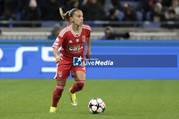 2024-03-27 - Lucia Alves of Benfica during the UEFA Women's Champions League, Quarter-finals, 2nd leg football match between Olympique Lyonnais and SL Benfica on March 27, 2024 at Groupama stadium in Decines-Charpieu near Lyon, France - FOOTBALL - WOMEN'S CHAMPIONS LEAGUE - LYON V BENFICA - UEFA CHAMPIONS LEAGUE WOMEN - SOCCER