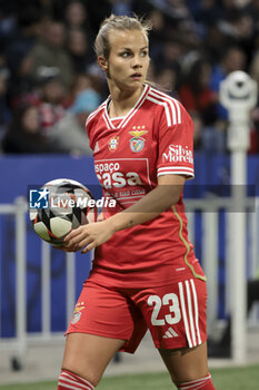 2024-03-27 - Anna Gasper of Benfica during the UEFA Women's Champions League, Quarter-finals, 2nd leg football match between Olympique Lyonnais and SL Benfica on March 27, 2024 at Groupama stadium in Decines-Charpieu near Lyon, France - FOOTBALL - WOMEN'S CHAMPIONS LEAGUE - LYON V BENFICA - UEFA CHAMPIONS LEAGUE WOMEN - SOCCER