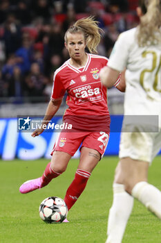 2024-03-27 - Anna GASPER of Benfica during the UEFA Women's Champions League, Quarter-finals, 2nd leg football match between Olympique Lyonnais and SL Benfica on March 27, 2024 at Groupama stadium in Decines-Charpieu near Lyon, France - FOOTBALL - WOMEN'S CHAMPIONS LEAGUE - LYON V BENFICA - UEFA CHAMPIONS LEAGUE WOMEN - SOCCER