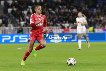 2024-03-27 - Jessica SILVA of Benfica during the UEFA Women's Champions League, Quarter-finals, 2nd leg football match between Olympique Lyonnais and SL Benfica on March 27, 2024 at Groupama stadium in Decines-Charpieu near Lyon, France - FOOTBALL - WOMEN'S CHAMPIONS LEAGUE - LYON V BENFICA - UEFA CHAMPIONS LEAGUE WOMEN - SOCCER