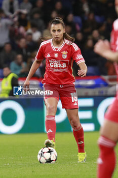 2024-03-27 - Catarina AMADO of Benfica during the UEFA Women's Champions League, Quarter-finals, 2nd leg football match between Olympique Lyonnais and SL Benfica on March 27, 2024 at Groupama stadium in Decines-Charpieu near Lyon, France - FOOTBALL - WOMEN'S CHAMPIONS LEAGUE - LYON V BENFICA - UEFA CHAMPIONS LEAGUE WOMEN - SOCCER