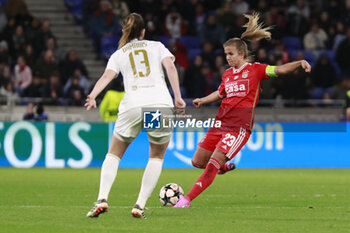 2024-03-27 - Anna GASPER of Benfica during the UEFA Women's Champions League, Quarter-finals, 2nd leg football match between Olympique Lyonnais and SL Benfica on March 27, 2024 at Groupama stadium in Decines-Charpieu near Lyon, France - FOOTBALL - WOMEN'S CHAMPIONS LEAGUE - LYON V BENFICA - UEFA CHAMPIONS LEAGUE WOMEN - SOCCER