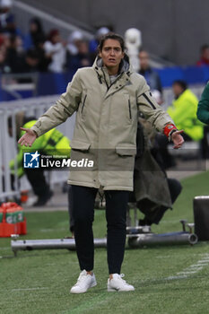 2024-03-27 - Filipa PATAO coach of Benfica during the UEFA Women's Champions League, Quarter-finals, 2nd leg football match between Olympique Lyonnais and SL Benfica on March 27, 2024 at Groupama stadium in Decines-Charpieu near Lyon, France - FOOTBALL - WOMEN'S CHAMPIONS LEAGUE - LYON V BENFICA - UEFA CHAMPIONS LEAGUE WOMEN - SOCCER