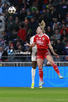 2024-03-27 - Chandra DAVIDSON of Benfica during the UEFA Women's Champions League, Quarter-finals, 2nd leg football match between Olympique Lyonnais and SL Benfica on March 27, 2024 at Groupama stadium in Decines-Charpieu near Lyon, France - FOOTBALL - WOMEN'S CHAMPIONS LEAGUE - LYON V BENFICA - UEFA CHAMPIONS LEAGUE WOMEN - SOCCER