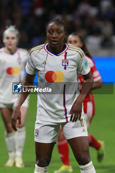 2024-03-27 - Kadidiatou DIANI of Lyon during the UEFA Women's Champions League, Quarter-finals, 2nd leg football match between Olympique Lyonnais and SL Benfica on March 27, 2024 at Groupama stadium in Decines-Charpieu near Lyon, France - FOOTBALL - WOMEN'S CHAMPIONS LEAGUE - LYON V BENFICA - UEFA CHAMPIONS LEAGUE WOMEN - SOCCER