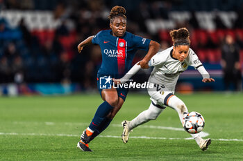 2024-03-28 - Sandy BALTIMORE of PSG and Felicia SCHRODER of BK Hacken during the UEFA Women's Champions League, Quarter-finals, 2nd leg football match between Paris Saint-Germain and BK Hacken on March 28, 2024 at Parc des Princes stadium in Paris, France - FOOTBALL - WOMEN'S CHAMPIONS LEAGUE - PARIS SG V BK HACKEN - UEFA CHAMPIONS LEAGUE WOMEN - SOCCER
