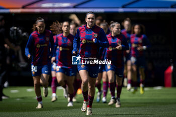 2024-04-20 - FC Barcelona players during a Women's UEFA Champions League first-leg semifinal match between FC Barcelona and Chelsea Women at Estadi Olimpic Lluis Companys, in Barcelona, ,Spain on April 20, 2024. Photo by Felipe Mondino - WUCL SEMIFINAL 1º LEG - FC BARCELONA - CHELSEA WOMEN - UEFA CHAMPIONS LEAGUE WOMEN - SOCCER