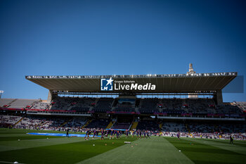 2024-04-20 - General view inside the stadium during a Women's UEFA Champions League first-leg semifinal match between FC Barcelona and Chelsea Women at Estadi Olimpic Lluis Companys, in Barcelona, ,Spain on April 20, 2024. Photo by Felipe Mondino - WUCL SEMIFINAL 1º LEG - FC BARCELONA - CHELSEA WOMEN - UEFA CHAMPIONS LEAGUE WOMEN - SOCCER