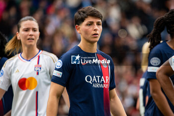 2024-04-28 - Elisa De Almeida of Paris Saint Germain during the UEFA Women's Champions League, Semi-finals, 2nd leg football match between Paris Saint-Germain and Olympique Lyonnais on April 28, 2024 at Parc des Princes stadium in Paris, France - FOOTBALL - WOMEN'S CHAMPIONS LEAGUE - PARIS SG V LYON - UEFA CHAMPIONS LEAGUE WOMEN - SOCCER