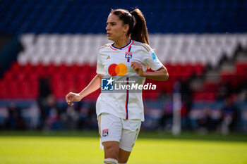 2024-04-28 - Amel Majri of Olympique Lyonnais during the UEFA Women's Champions League, Semi-finals, 2nd leg football match between Paris Saint-Germain and Olympique Lyonnais on April 28, 2024 at Parc des Princes stadium in Paris, France - FOOTBALL - WOMEN'S CHAMPIONS LEAGUE - PARIS SG V LYON - UEFA CHAMPIONS LEAGUE WOMEN - SOCCER