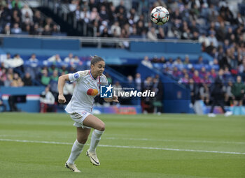 2024-04-28 - Delphine Cascarino of Lyon during the UEFA Women's Champions League, Semi-finals, 2nd leg football match between Paris Saint-Germain and Olympique Lyonnais on April 28, 2024 at Parc des Princes stadium in Paris, France - FOOTBALL - WOMEN'S CHAMPIONS LEAGUE - PARIS SG V LYON - UEFA CHAMPIONS LEAGUE WOMEN - SOCCER