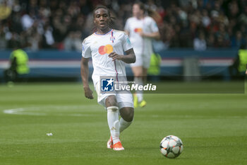 2024-04-28 - Melchie Dumornay of Lyon during the UEFA Women's Champions League, Semi-finals, 2nd leg football match between Paris Saint-Germain and Olympique Lyonnais on April 28, 2024 at Parc des Princes stadium in Paris, France - FOOTBALL - WOMEN'S CHAMPIONS LEAGUE - PARIS SG V LYON - UEFA CHAMPIONS LEAGUE WOMEN - SOCCER