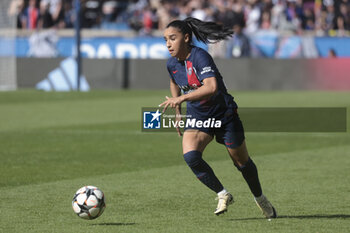 2024-04-28 - Sakina Karchaoui of PSG during the UEFA Women's Champions League, Semi-finals, 2nd leg football match between Paris Saint-Germain and Olympique Lyonnais on April 28, 2024 at Parc des Princes stadium in Paris, France - FOOTBALL - WOMEN'S CHAMPIONS LEAGUE - PARIS SG V LYON - UEFA CHAMPIONS LEAGUE WOMEN - SOCCER