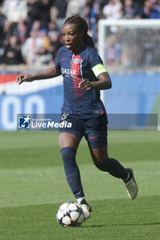 2024-04-28 - Grace Geyoro of PSG during the UEFA Women's Champions League, Semi-finals, 2nd leg football match between Paris Saint-Germain and Olympique Lyonnais on April 28, 2024 at Parc des Princes stadium in Paris, France - FOOTBALL - WOMEN'S CHAMPIONS LEAGUE - PARIS SG V LYON - UEFA CHAMPIONS LEAGUE WOMEN - SOCCER