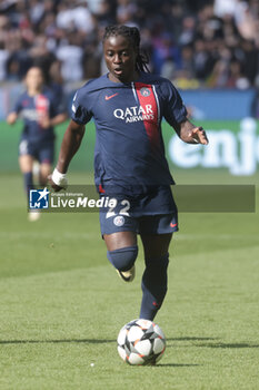 2024-04-28 - Tabitha Chawinga of PSG during the UEFA Women's Champions League, Semi-finals, 2nd leg football match between Paris Saint-Germain and Olympique Lyonnais on April 28, 2024 at Parc des Princes stadium in Paris, France - FOOTBALL - WOMEN'S CHAMPIONS LEAGUE - PARIS SG V LYON - UEFA CHAMPIONS LEAGUE WOMEN - SOCCER