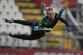 2024-10-08 - Merle Frohms of VfL Wolfsburg Womenduring the Women Champion League Rome vs Wolfsburg 08 October 2024 at the Tre Fontane Stadium in Rome - ROMA WOMEN VS WOLFSBURG - UEFA CHAMPIONS LEAGUE WOMEN - SOCCER