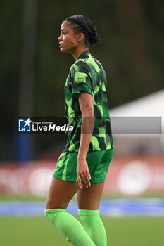 2024-10-08 - Sveindis Jonsdottir of VfL Wolfsburg Women during the Women Champion League Rome vs Wolfsburg 08 October 2024 at the Tre Fontane Stadium in Rome - ROMA WOMEN VS WOLFSBURG - UEFA CHAMPIONS LEAGUE WOMEN - SOCCER