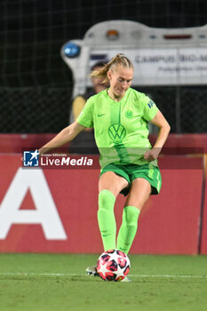 2024-10-08 - during the Women Champion League Rome vs Wolfsburg 08 October 2024 at the Tre Fontane Stadium in Rome - ROMA WOMEN VS WOLFSBURG - UEFA CHAMPIONS LEAGUE WOMEN - SOCCER