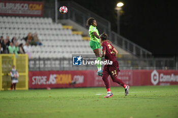 2024-10-08 - during the Women Champion League Rome vs Wolfsburg 08 October 2024 at the Tre Fontane Stadium in Rome - ROMA WOMEN VS WOLFSBURG - UEFA CHAMPIONS LEAGUE WOMEN - SOCCER