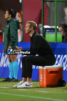 2024-10-08 - Tommy Stroot of VfL Wolfsburg Women during the Women Champion League Rome vs Wolfsburg 08 October 2024 at the Tre Fontane Stadium in Rome - ROMA WOMEN VS WOLFSBURG - UEFA CHAMPIONS LEAGUE WOMEN - SOCCER