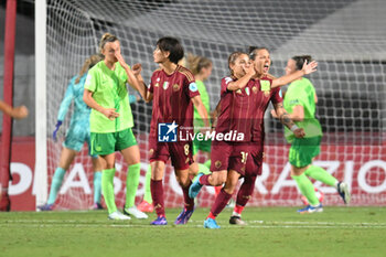 2024-10-08 - Manuela Giugliano of A.S. Roma Women during the Women Champion League Rome vs Wolfsburg 08 October 2024 at the Tre Fontane Stadium in Rome - ROMA WOMEN VS WOLFSBURG - UEFA CHAMPIONS LEAGUE WOMEN - SOCCER