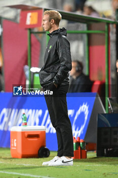 2024-10-08 - Tommy Stroot of VfL Wolfsburg Women during the Women Champion League Rome vs Wolfsburg 08 October 2024 at the Tre Fontane Stadium in Rome - ROMA WOMEN VS WOLFSBURG - UEFA CHAMPIONS LEAGUE WOMEN - SOCCER